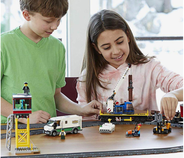 LEGO City 60198 Pociąg towarowy - 436998 - zdjęcie 2